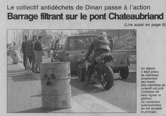 Ouest France du 13.3.2000